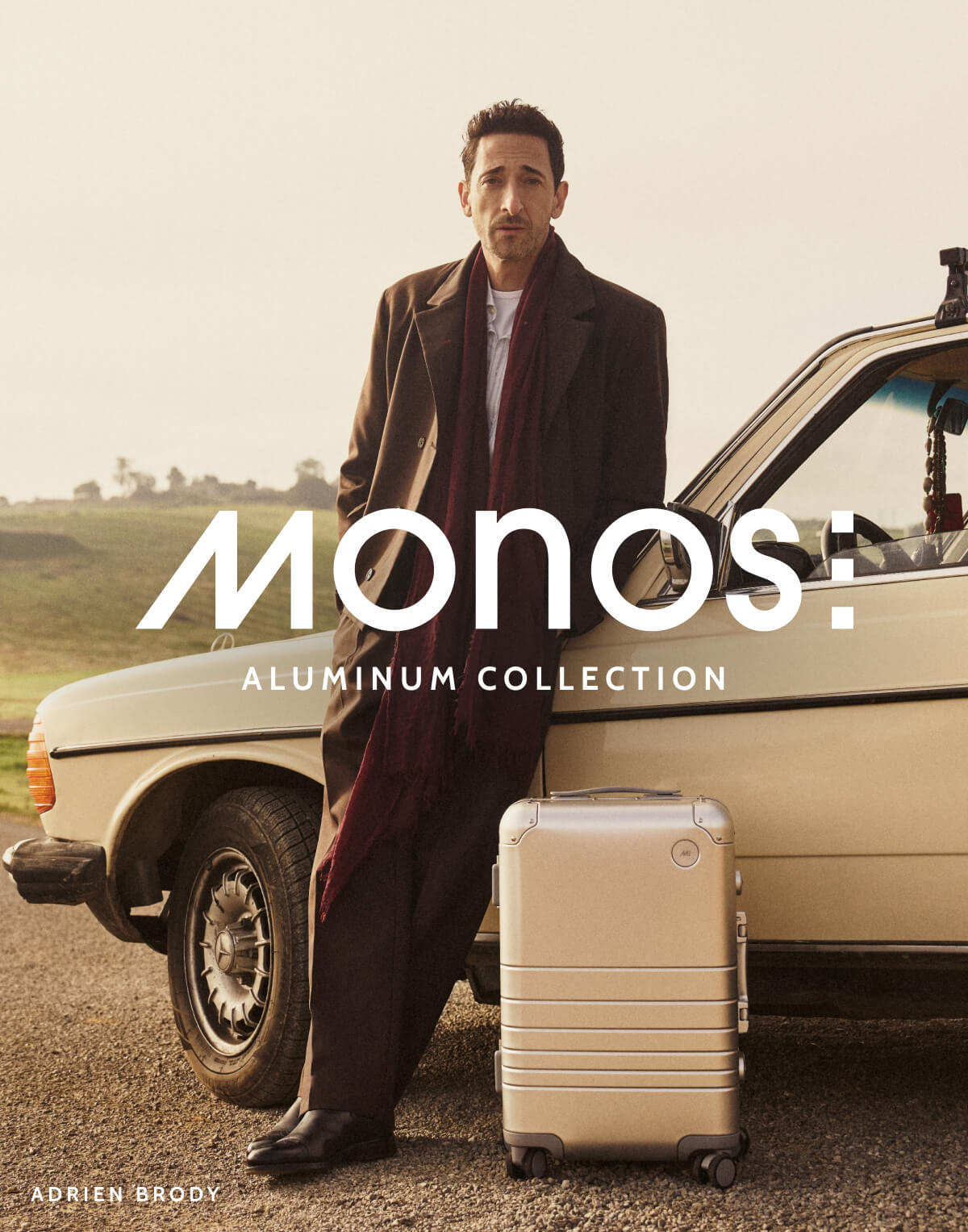 Monos. Aluminum Collection. Adrien Brody.
