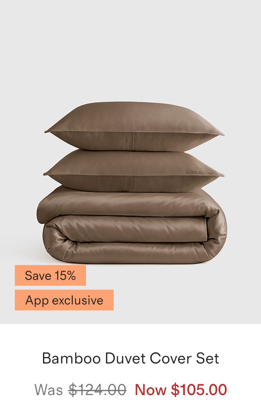 Bamboo Duvet Cover Set
