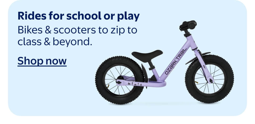 Rides for school or play