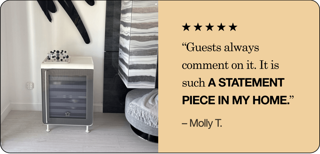 5 Star Review: &ldquo;Guests always comment on it. It is such a statement piece in my home.&rdquo; &ndash; Molly T.