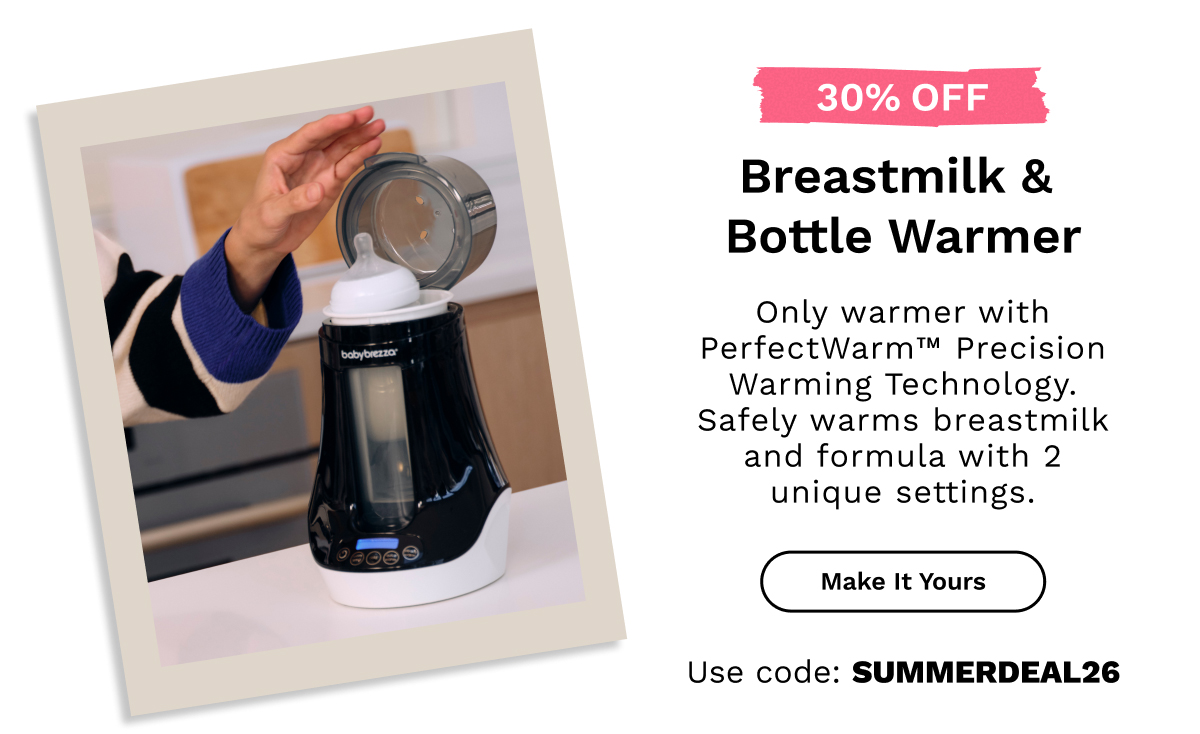 30% OFF Breastmilk & Bottle Warmer | Make It Yours