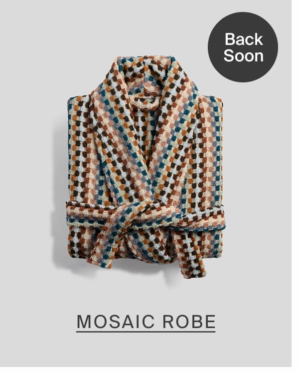 mosaic robe