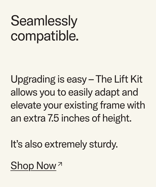 Seamlessly compatible.