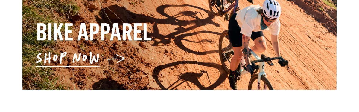 Bike apparel. Shop now