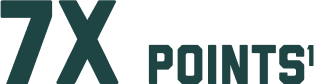 7X POINTS (footnote1)