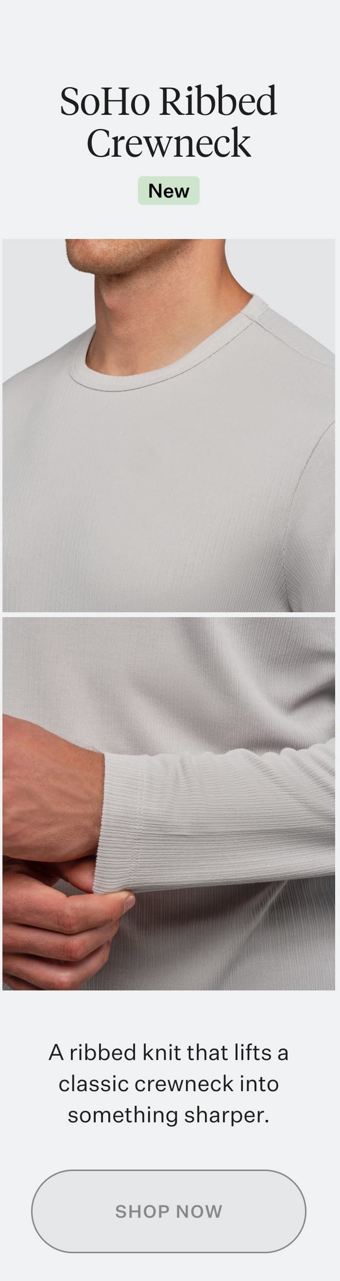 Shop SoHo Ribbed Crewneck