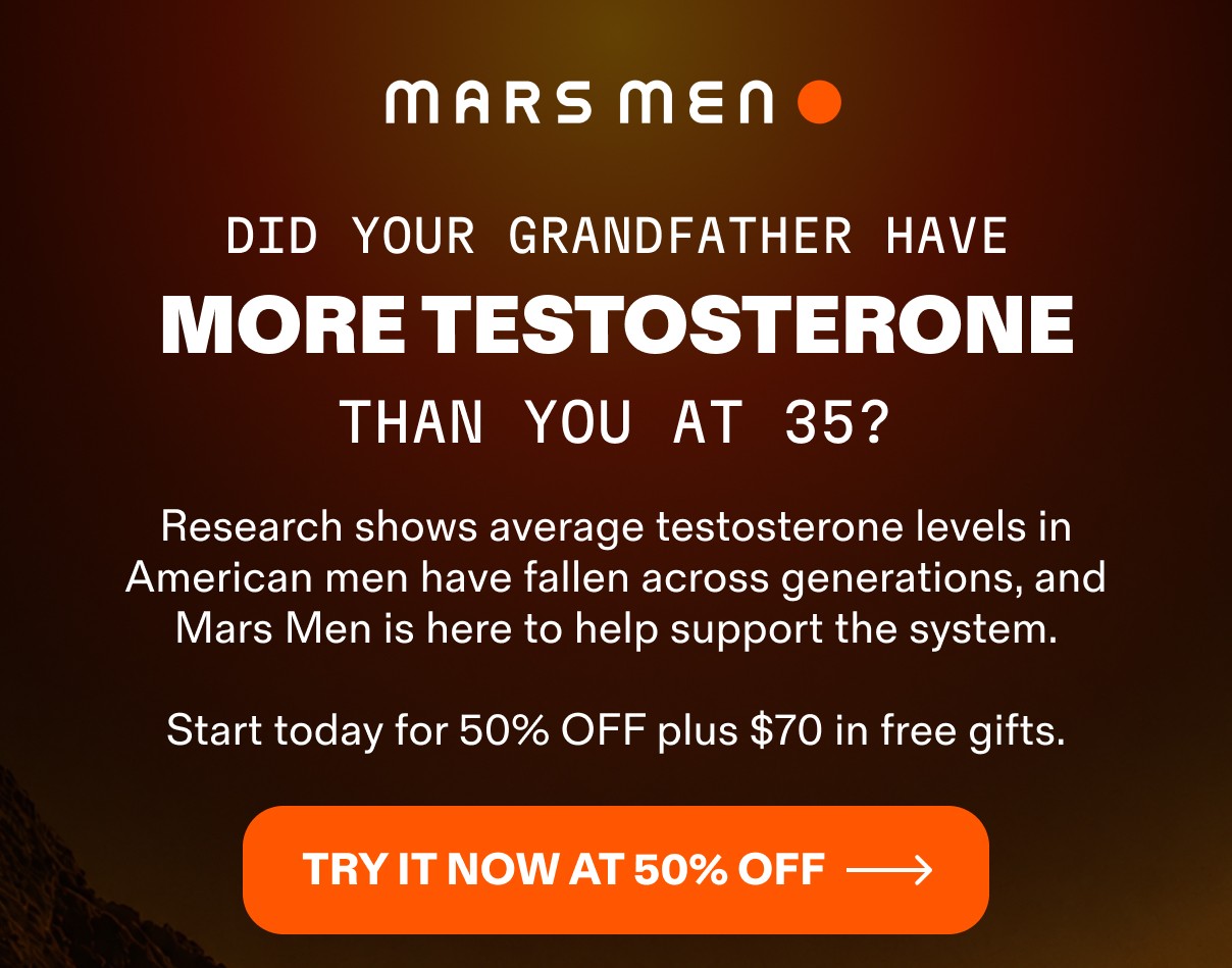 Did Your Grandfather Have more testosterone Than You At 35?