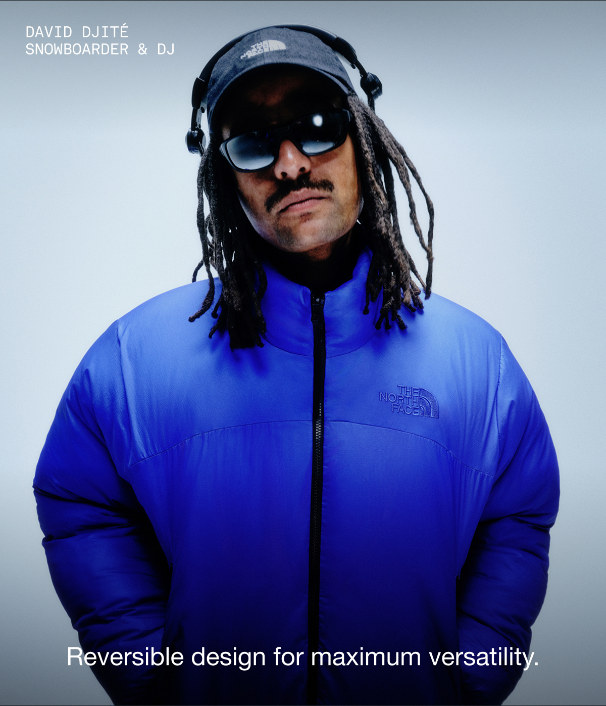 Reversible design for maximum versatility. 