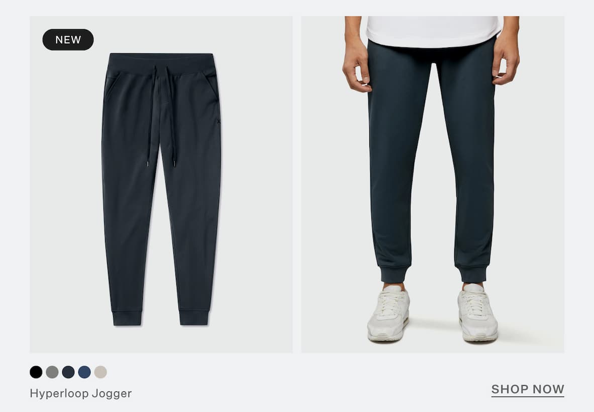 Hyperloop Jogger - Obsidian