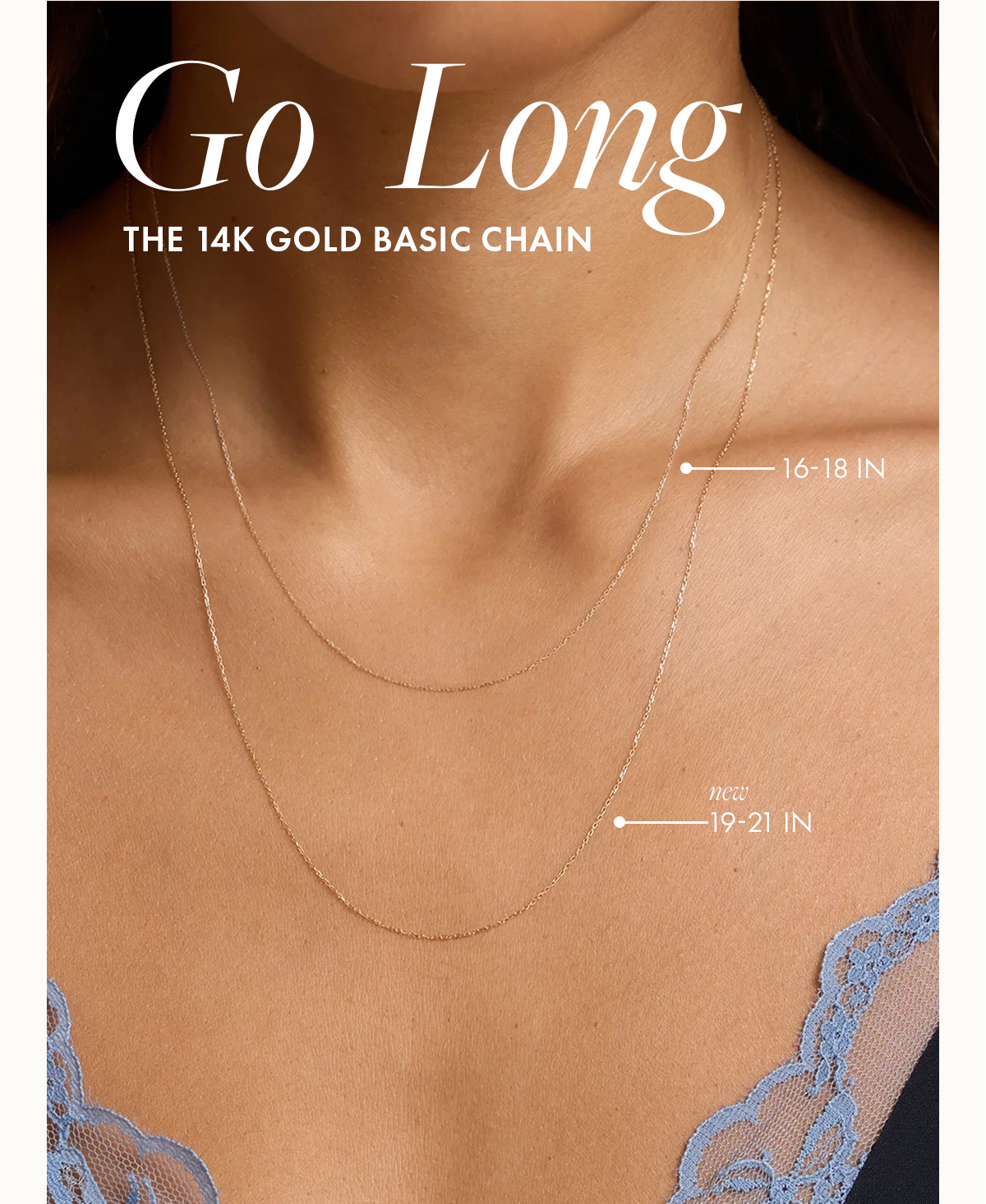 The 14K Gold Basic Chain