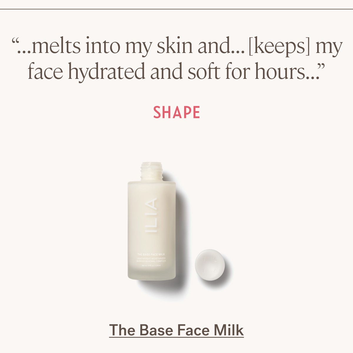 The Base Face Milk