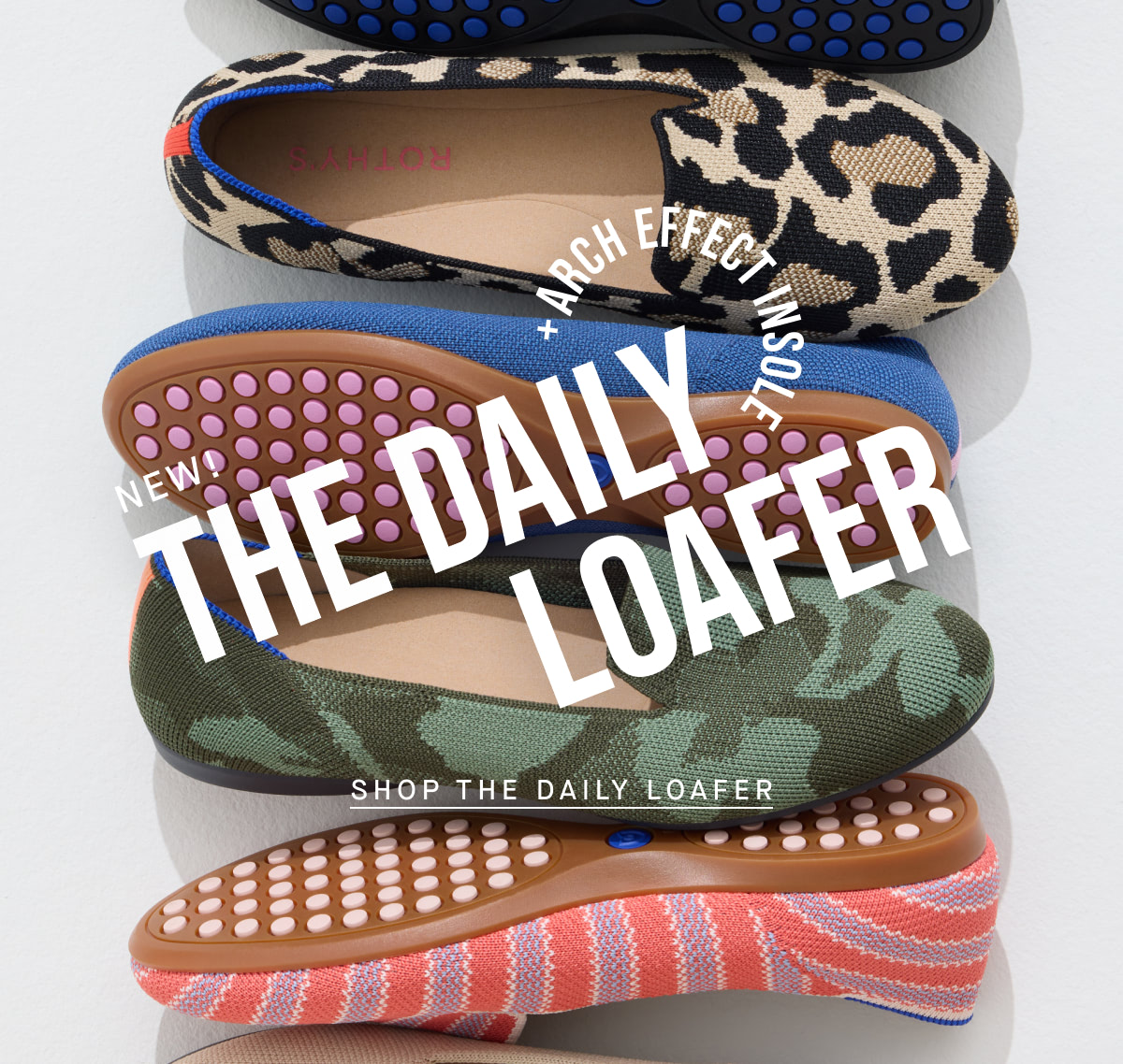 The Daily Loafer +Arch Effect Insole SHOP THE DAILY LOAFER