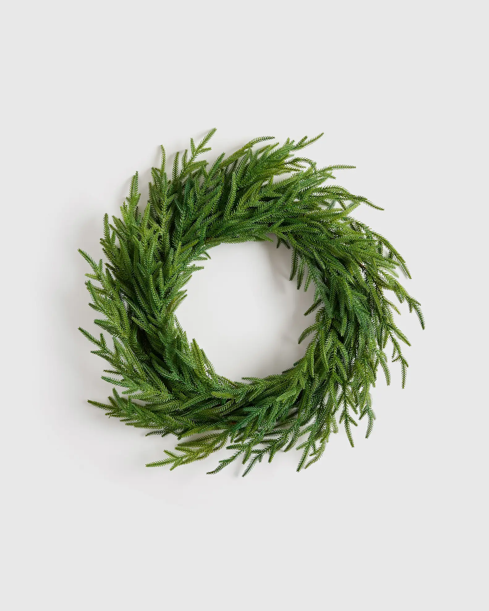 Draping Real Touch Norfolk Pine Wreath