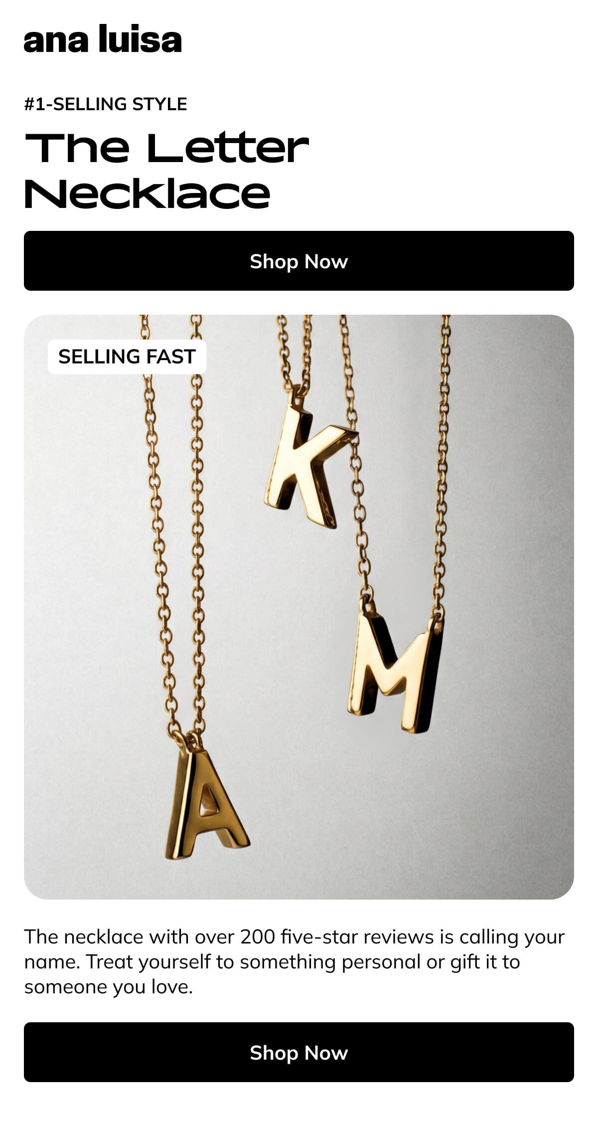 The Letter Necklace