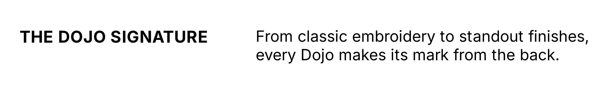 Shop Dojo
