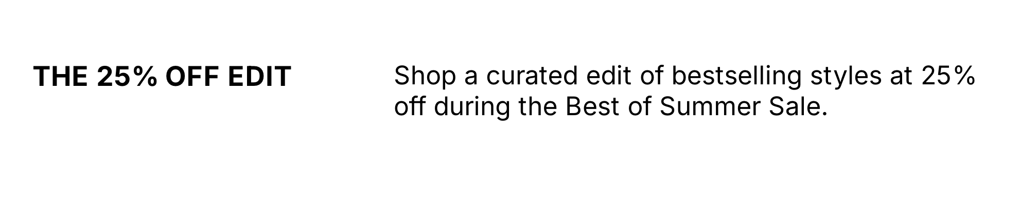 Shop 25 Off Best Sellers
