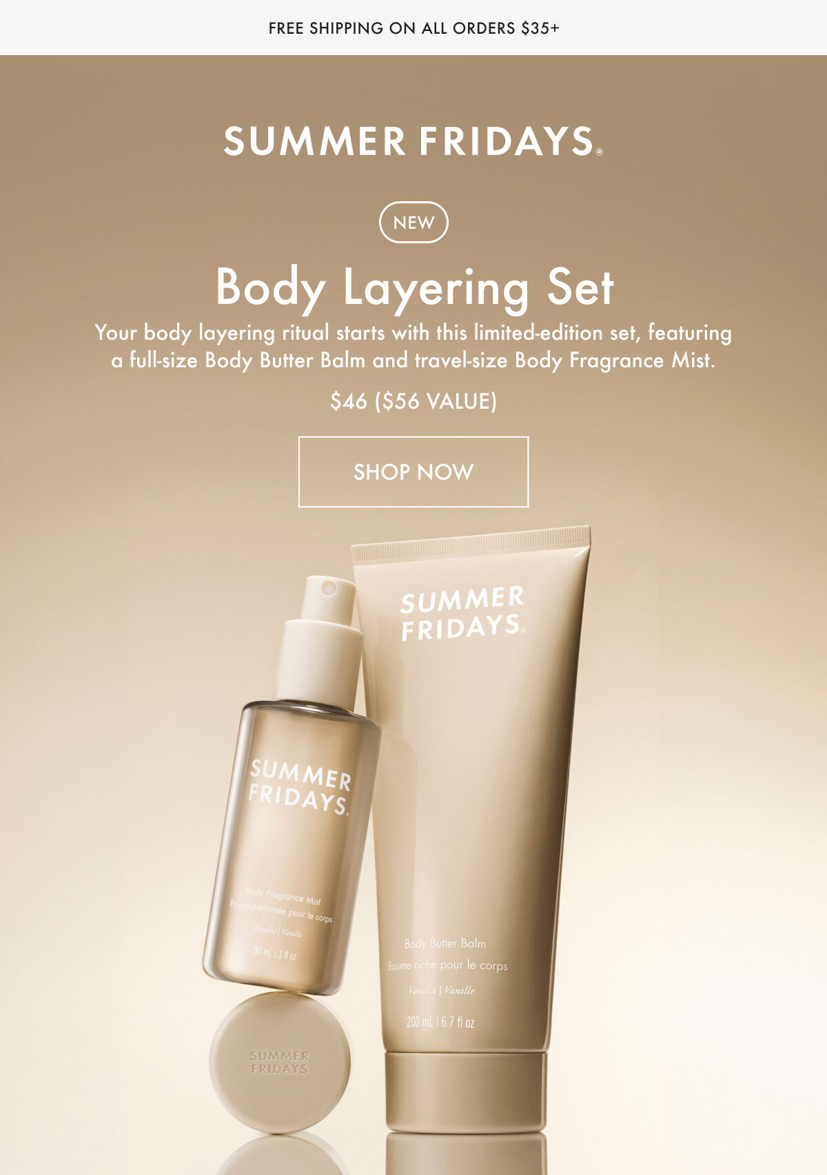 New Body Layering Set | Shop Now