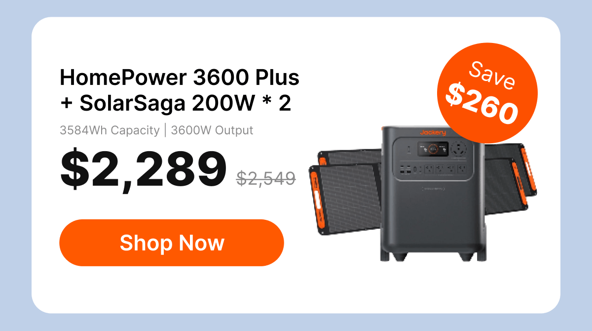 HomePower 3600 Plus + SolarSaga 200W * 2