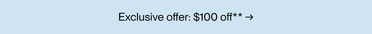 Exclusive offer