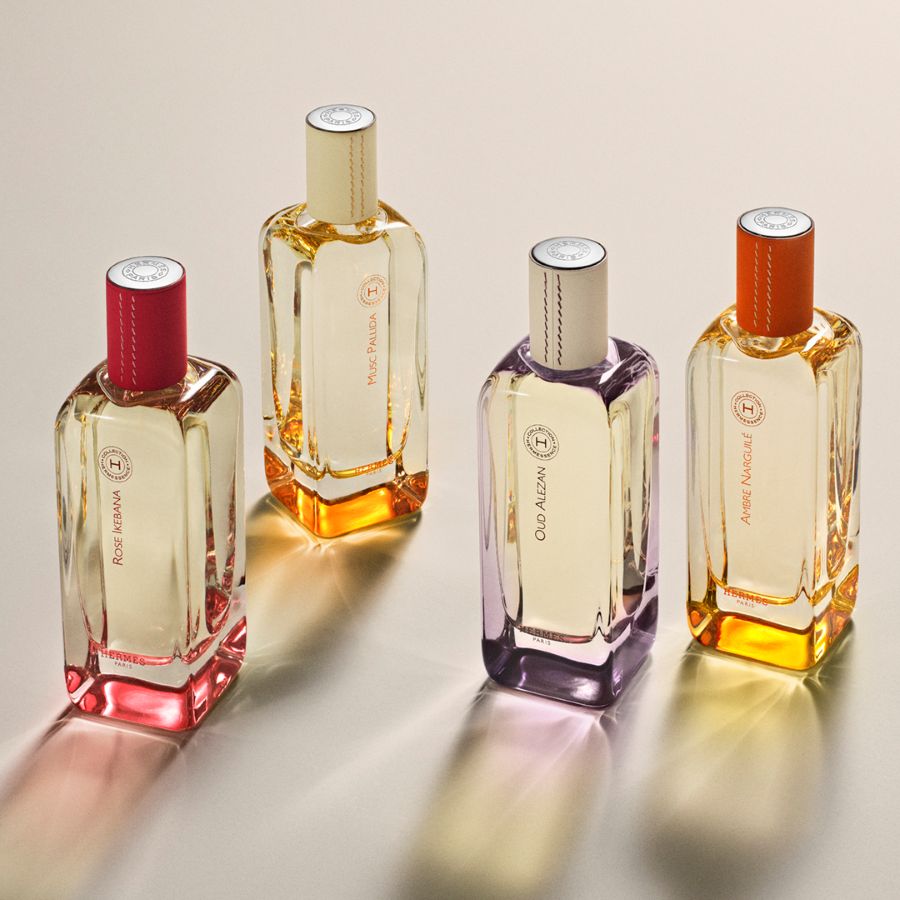 Image presenting all the Hermessence fragrances 