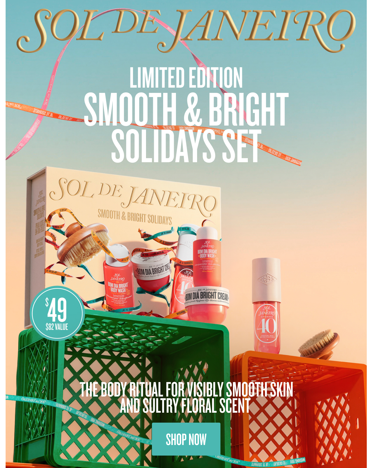 Limited Edition Smooth & Bright Solidays Set - SHOP NOW