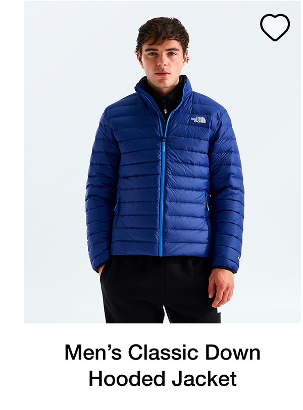 Men&rsquo;s Classic Down Hooded Jacket