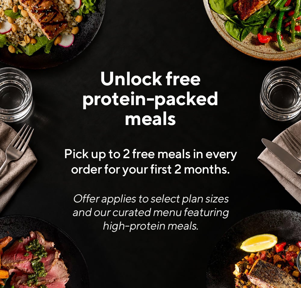Choose from hundreds of chef-made, ready-to-eat meals