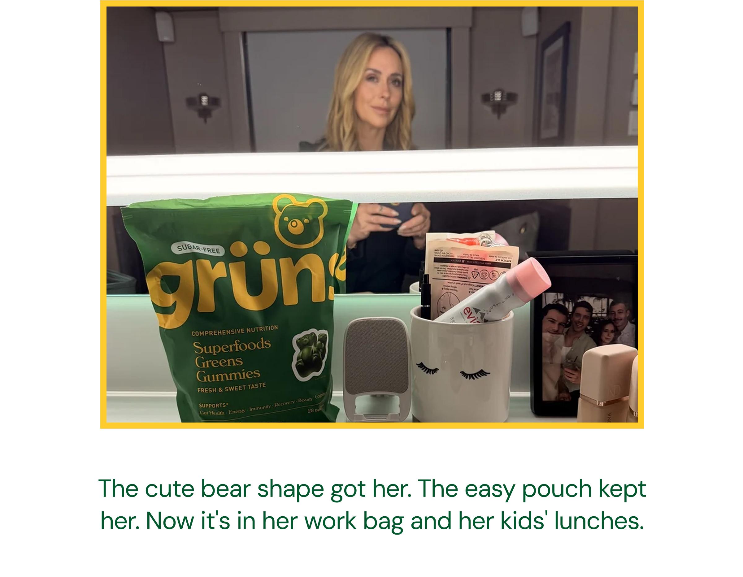 The Cute Bear Shape Got Her. The Easy Pouch Kept Her. Now It&rsquo;s in Her Work Bag and Her Kids&rsquo; Lunches.