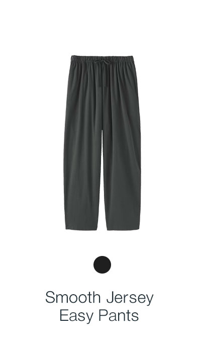 Smooth Jersey Easy Pants