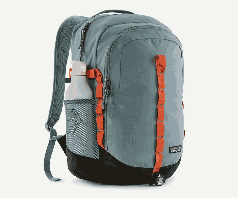 Storage options for the Refugio Daypack.