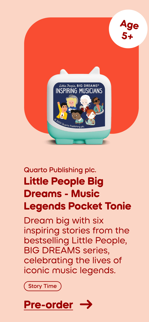Little People Big Dreams - Music Legends Pocket Tonie