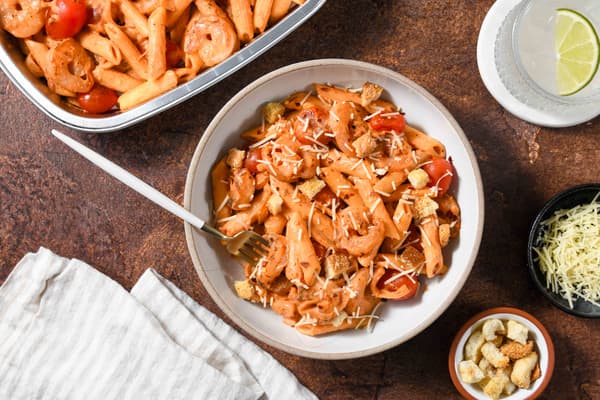 Shrimp Diavolo Penne