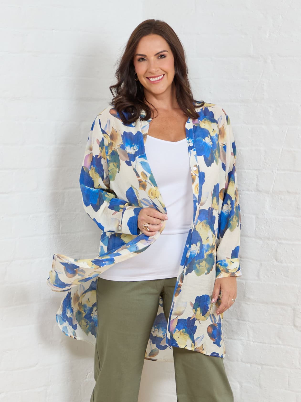 Josephine Printed Shirt in Floral