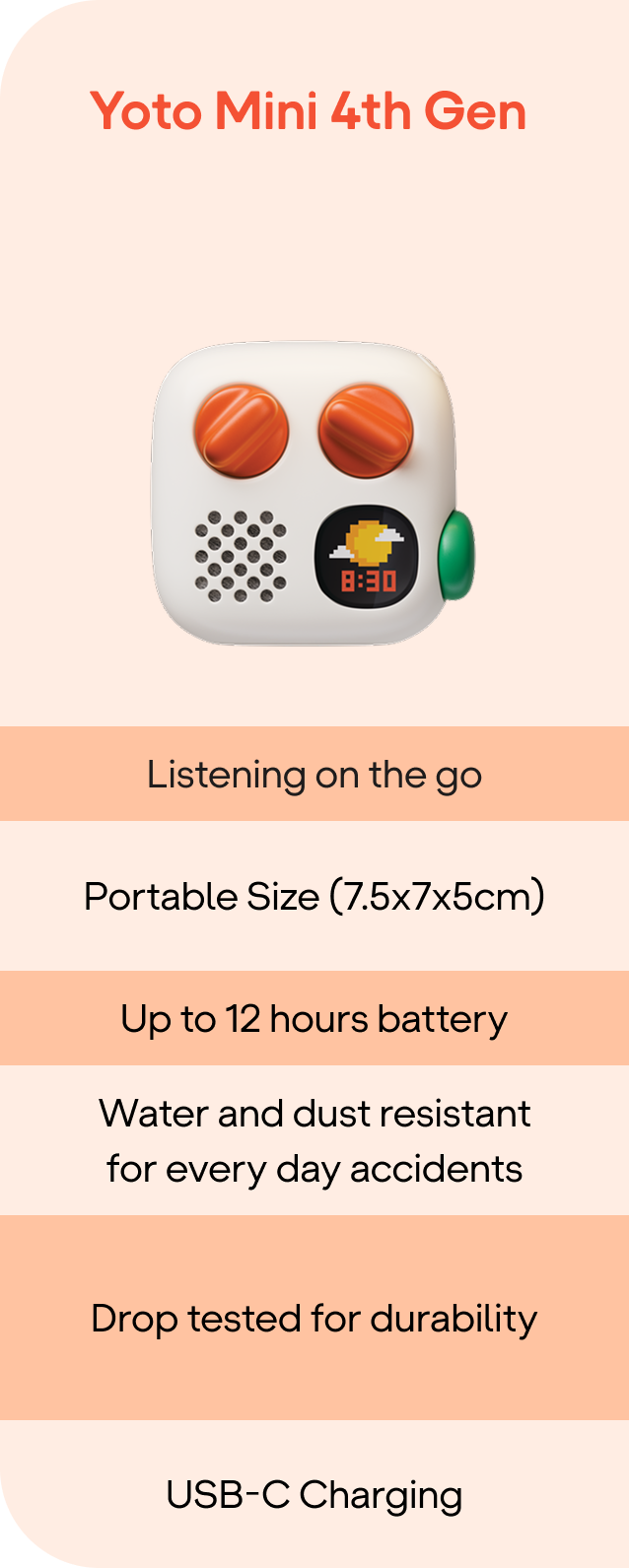 Yoto Mini 4th Gen