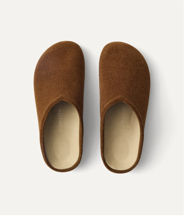 The Casual Clog ReVelvet Russet