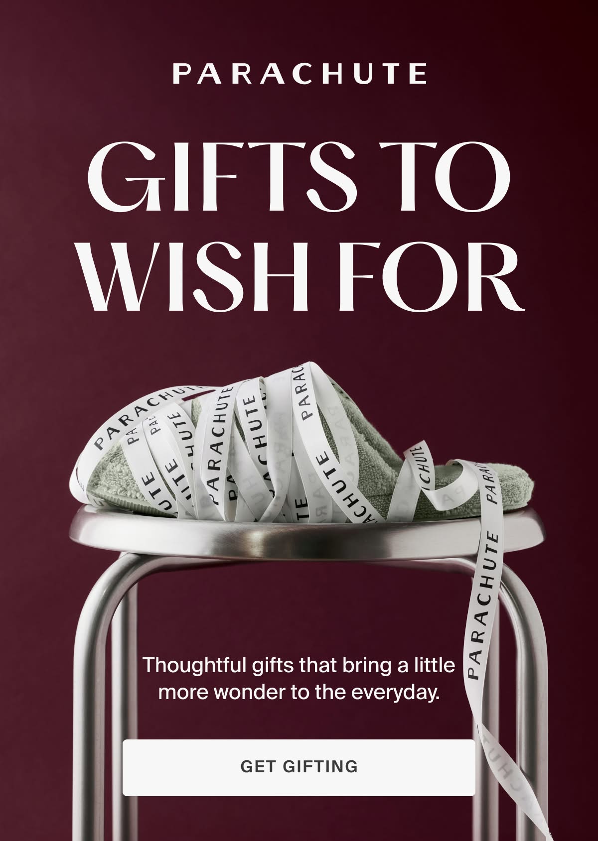 parachute, gifts to wish for, get gifting