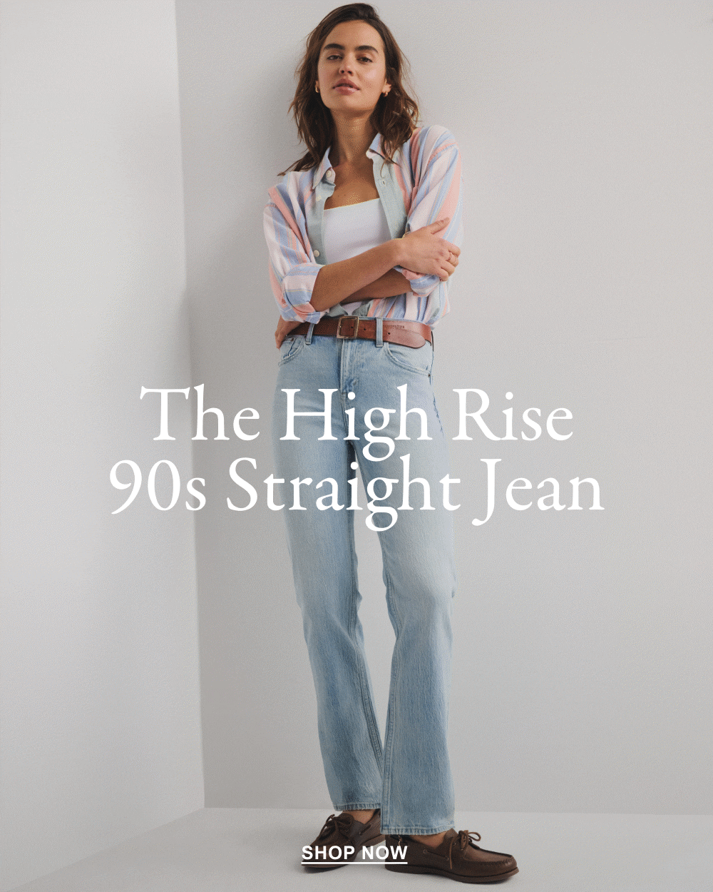 The High Rise 90s Straight Jean