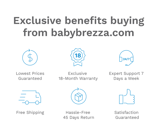 Exclusive benefits buying from babybrezza.com