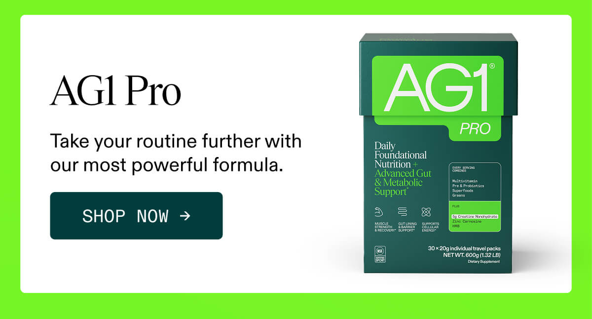 AG1 Pro - The Most Powerful Formula
