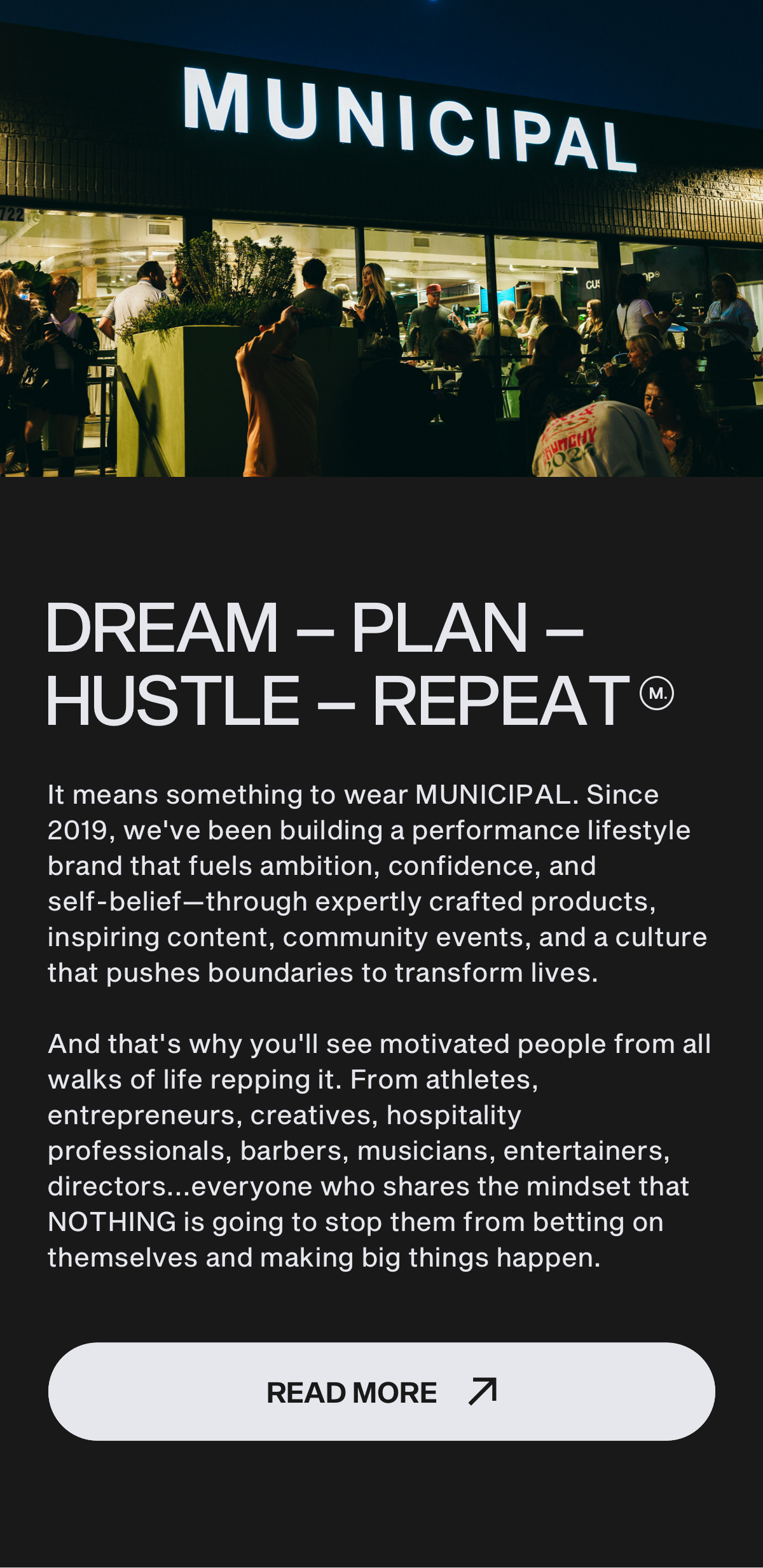 Dream -> Plan -> Hustle -> Repeat... Ream More