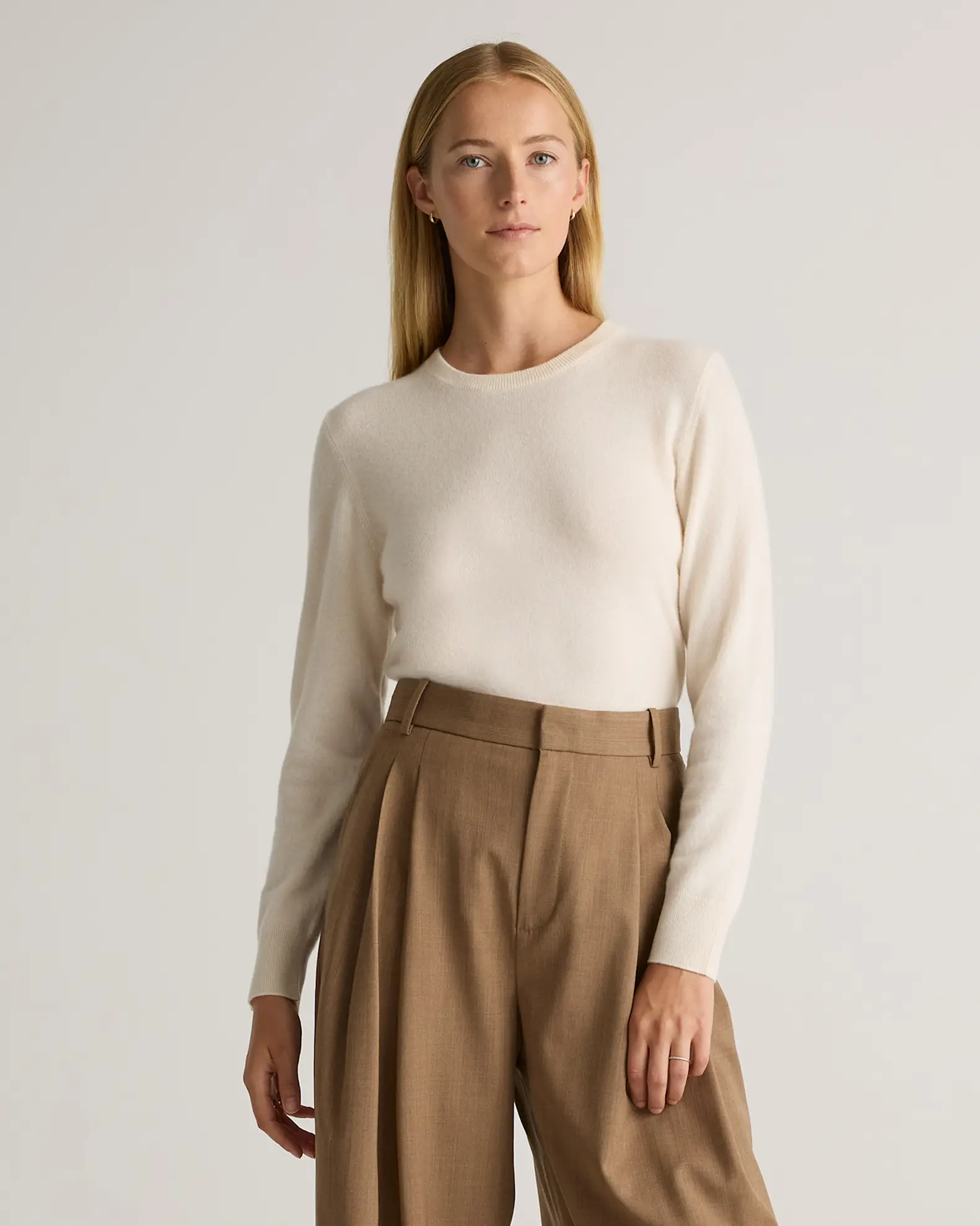 Mongolian Cashmere Crewneck Sweater