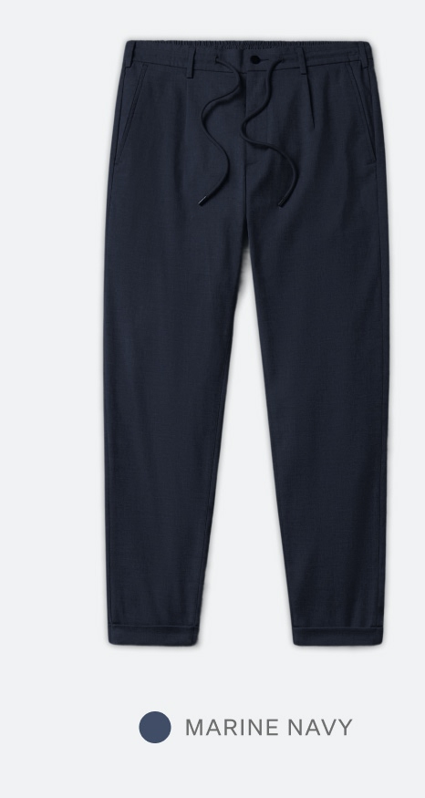 SoHo Trouser - Marine Navy