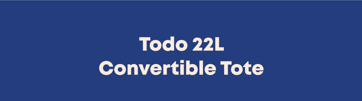 Todo 22L Convertible Tote - Del D&iacute;a