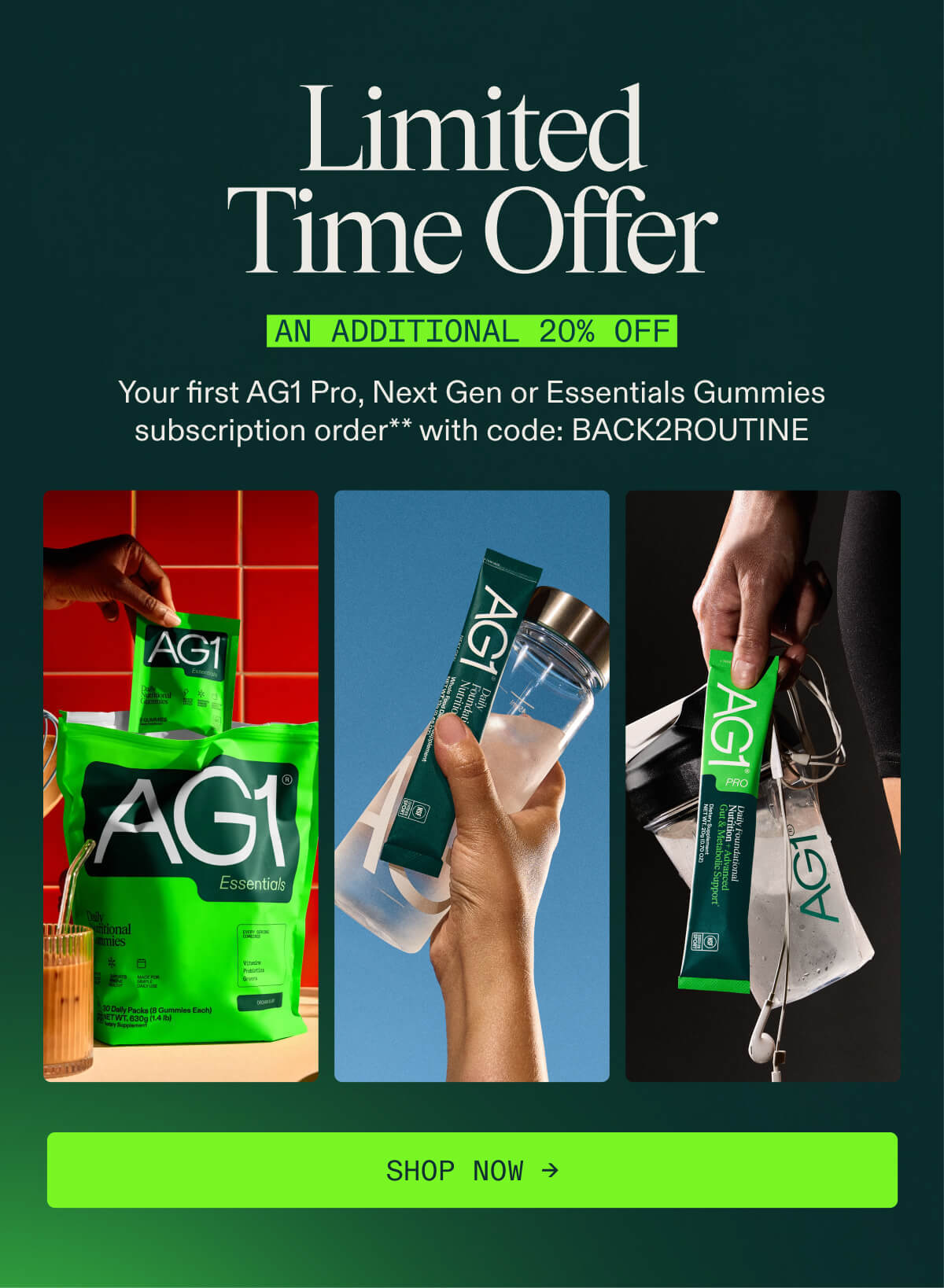 Limited Time Offer