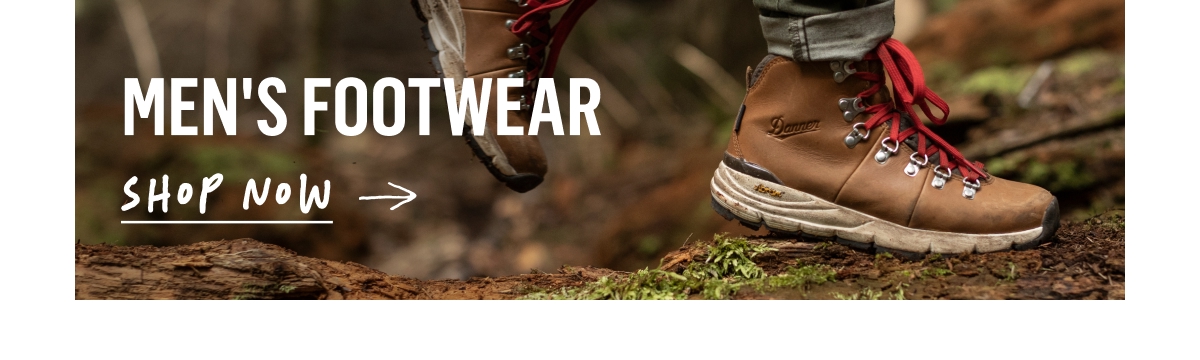 Men's footwear. Shop now