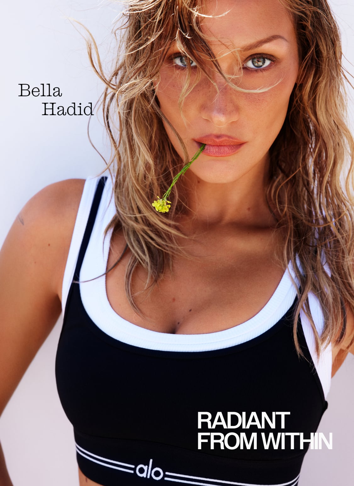 Bella Hadid. RADIANT FROM WITHIN