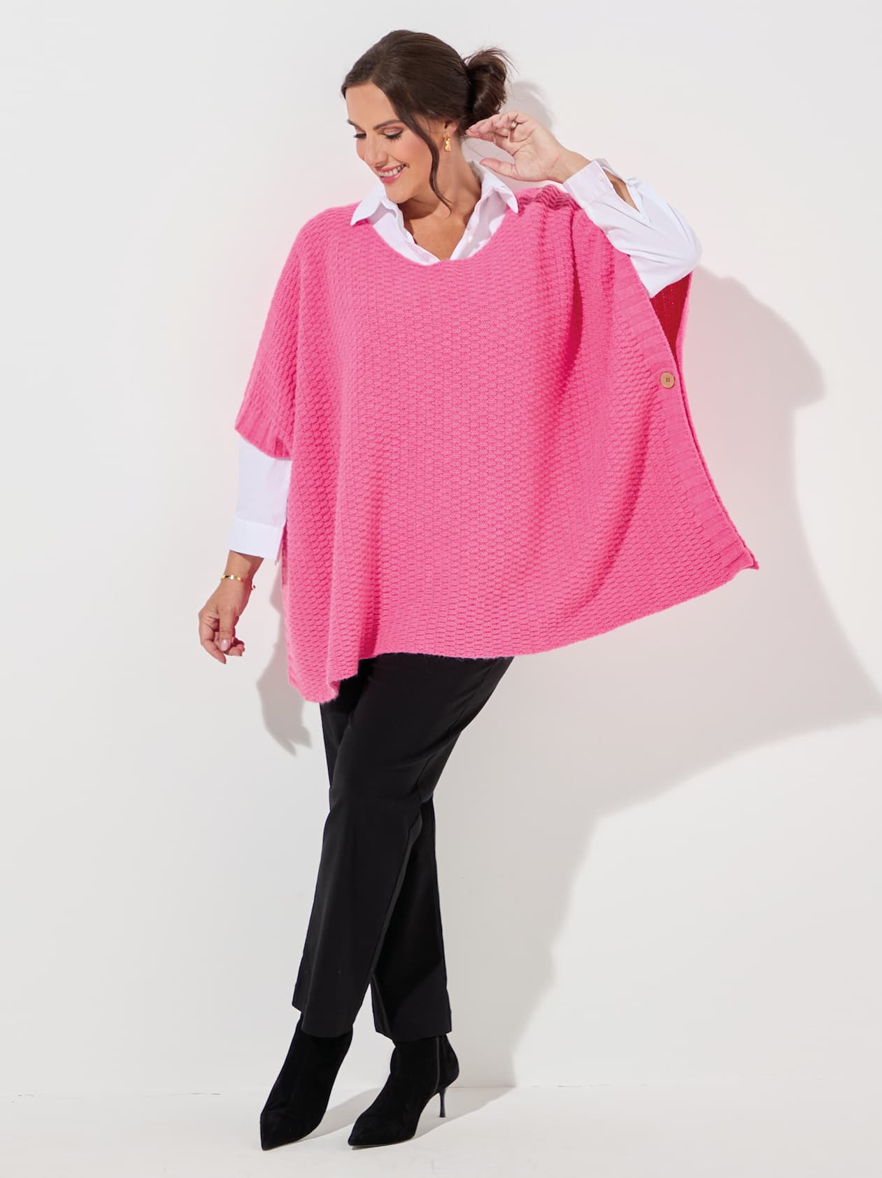 Camilla Knitted Poncho