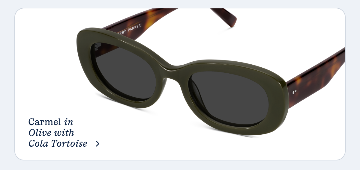 Carmel in Olive with Cola Tortoise