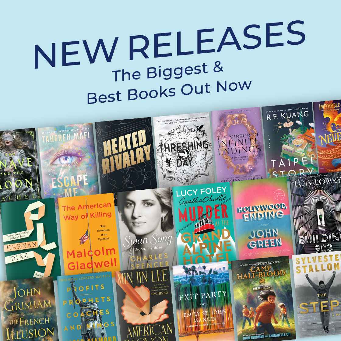 NEW RELEASES: The Biggest & Best Books Out Now