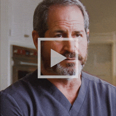 Dr. Jeremy Landon speaking, drinking water, and shot of him exercising.